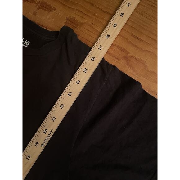 Adidas Classic Three Stripe Logo Med Black The Go-To Tee Shirt Football Desig - Picture 4 of 7